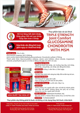 Triple strength joint comfort blend
